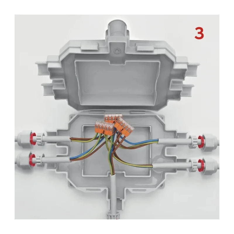 Raytech Grey Potting Compound FOXBOX, Operating Temp 90°C, Halogen Free, UV Resistant FOXBOX