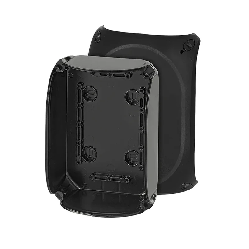 HENSEL Black RAL 9011 Polycarbonate Junction Box IP69, IP66, IP67 130 mm x 180 mm x 130 mm KF1000C