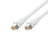 ifm electronic Male 4-Way Straight M12 to Female 4-Way M12 Sensor Actuator Cable, 20 m EVF534