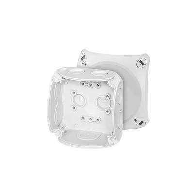 HENSEL Grey Polypropylene Junction Box IP66, 93 mm x 93 mm x 62 mm 