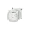 HENSEL Grey Polypropylene Junction Box IP66, 93 mm x 93 mm x 62 mm