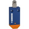 Telemecanique Sensors XCMW Series Roller Plunger Limit Switch 1 NO/1 NC, IP65, Plastic Housing, 240V AC, 6A