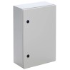 Contactum Galvanised Steel Wall Box IP66 with Quarter Turn Cylindrical Lock 600mm x 500mm x 250mm