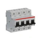 ABB High Performance S800N Miniature Circuit Breaker, 4-Pole, 63A, Type C, 400/690V AC, 375V DC, 36 kA 2CCS894001R0634