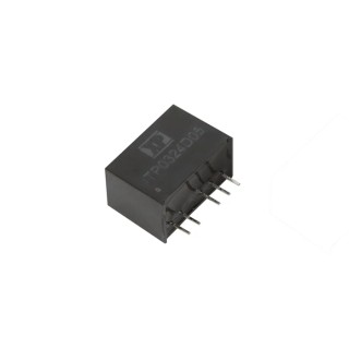 XP Power Regulated DC/DC Converter 5V DC 600 mA 36V DC Input 9V Input 3W SIP-6 Through Hole ITP0324S05