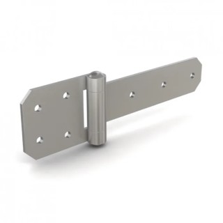Pinet Polished Stainless Steel Strap Hinge Rivet Fixing 230 mm x 65 mm x 4 mm 52A3553