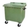 Green Container Garbage Bins 1100 Litre
