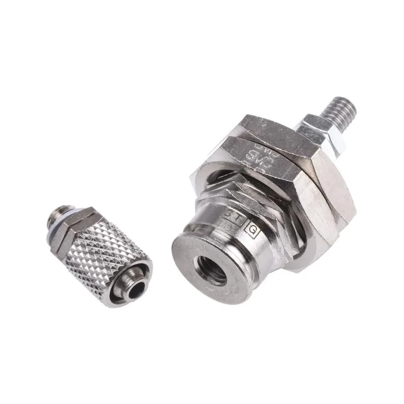 SMC 5 mm Pneumatic Piston Rod Cylinder Single Acting Panel Mount Brass Body CJPB10-5H6Z