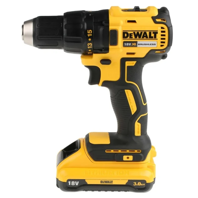 DeWALT XR 340 W Cordless Drill Driver 18 V Brushed Motor 13 mm Chuck DCD777L2T-QW