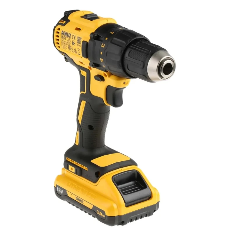 DeWALT XR 340 W Cordless Drill Driver 18 V Brushed Motor 13 mm Chuck DCD777L2T-QW
