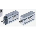 SMC 25 mm Pneumatic Piston Rod Cylinder, CDU Series Double Acting, Rubber Cushion, Aluminium Alloy Body CDU16-25D