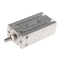 SMC 20 mm Pneumatic Piston Rod Cylinder, CDU Series, Double Acting, Aluminium Alloy, 66mm Length, 20mm Stroke CDU16-20D