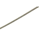 RS PRO PVC Wire Rope 3 mm Diameter, 75 m Length, Safe Working Load 100 kg, Steel Core with PVC Sheath 183-5829