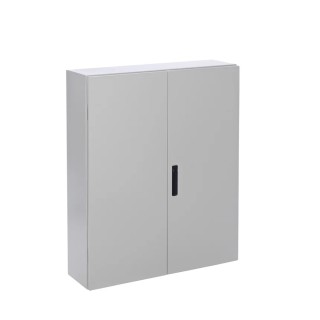 Contactum Galvanised Steel Wall Box IP66 1200mm x 1000mm x 300mm with Quarter Turn Cylindrical Lock 