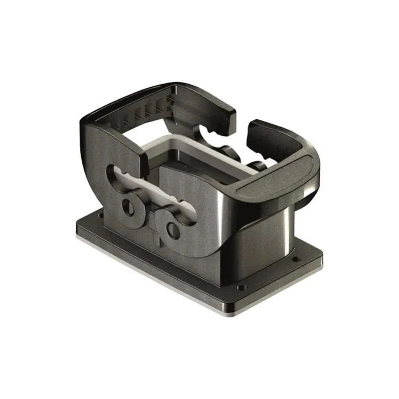 HARTING Han-Eco B Range Heavy Duty Power Connector Housing Bulkhead Mount 2 Levers Polyamide IP66 19432100320