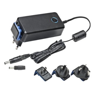 Mascot Interchangeable AC/DC Adapter 28W 12V DC Output 2.33A Universal Plug 2-Pin IEC 3626125000