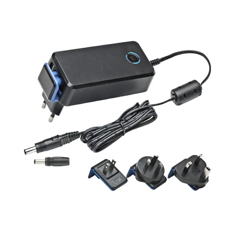 Mascot Interchangeable AC/DC Adapter 28W 12V DC Output 2.33A Universal Plug 2-Pin IEC 3626125000