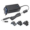 Mascot Interchangeable AC/DC Adapter 28W 12V DC Output 2.33A Universal Plug 2-Pin IEC 3626125000