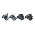Mascot Interchangeable AC/DC Adapter 28W 12V DC Output 2.33A Universal Plug 2-Pin IEC 3626125000