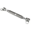 RS PRO Stainless Steel Jaw to Jaw Rigging Screw M8 Thread, Electro Polished Finish, 165mm Closed Length, 240mm Open 183-5958