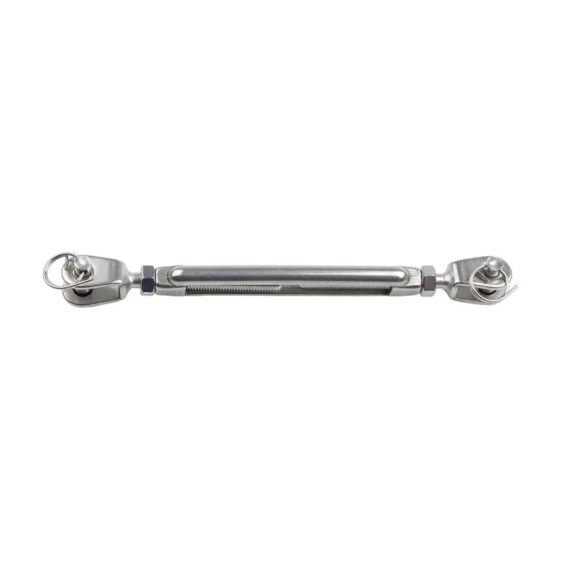 RS PRO Stainless Steel Jaw to Jaw Rigging Screw M8 Thread, Electro Polished Finish, 165mm Closed Length, 240mm Open 183-5958