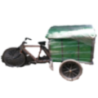 Rickshaw Garbage Fully Covered
