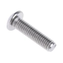 RS PRO Bright Zinc Stainless Steel Hex Socket Cap Screw, Hex Socket, M3 x 12 mm 183-8610