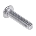 RS PRO Bright Zinc Stainless Steel Hex Socket Cap Screw, Hex Socket Drive, M4 Thread x 16 mm Length 183-8654