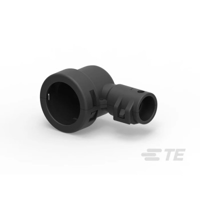 TE Connectivity Black DIN Circular Commercial Automotive Connector Cap 76.9mm Width 32.1mm Height 185793-1