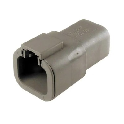 Deutsch Automotive Connector Female Grey Cable 4 Way Crimp Termination DTP04-4P