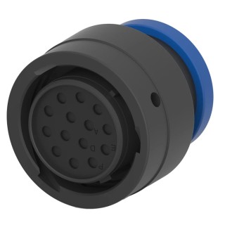 Deutsch Automotive Connector Male Blue 14 Way Plug Housing Crimp Termination HDP26-18-14SE-L017