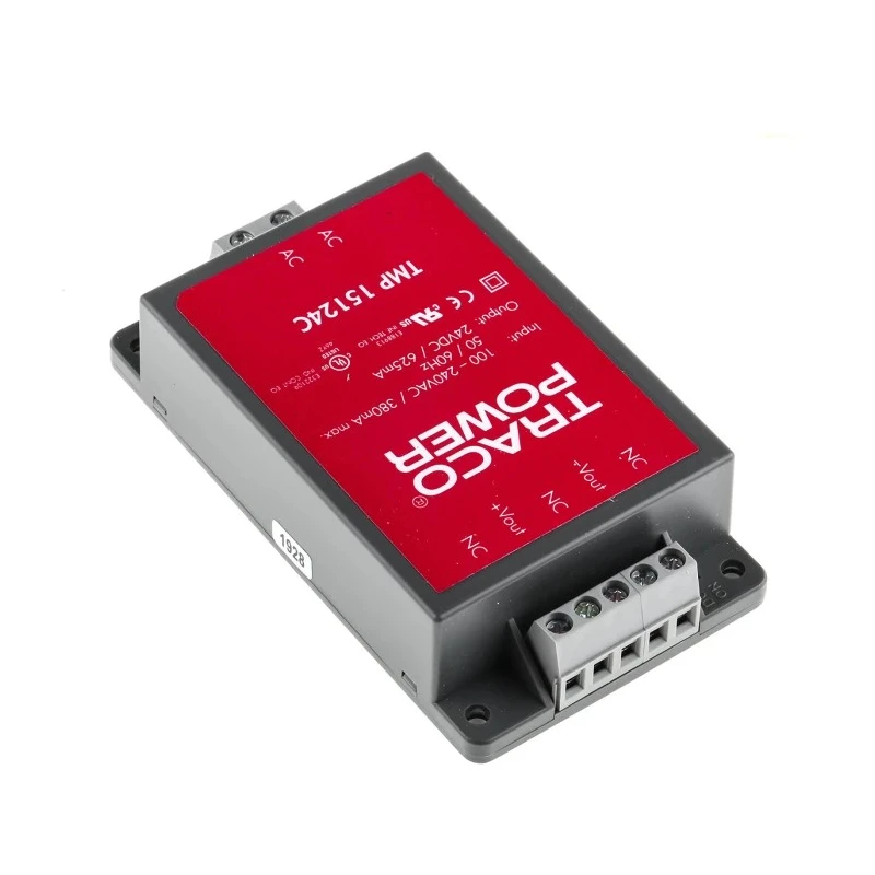 TRACOPOWER TMP 15124C Switching Power Supply 24V DC 15W Chassis Mounting 85-264V AC TMP 15124C