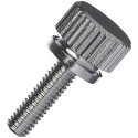Yahata Neji Brass Metric Thumb Screw, Nickel Plated Finish, Diameter 3 mm, Thread Length 15 mm KS M4X15