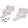 METCASE ABS Tilt Feet for Use with Metcase Enclosure 34 mm x 17 mm 665-6375