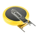 Panasonic Button Battery, Lithium Manganese Dioxide Chemistry, 3 V Nominal Voltage, 225 mAh Capacity, 20 mm Diameter CR2032