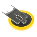Panasonic Button Battery, Lithium Manganese Dioxide Chemistry, 3 V Nominal Voltage, 225 mAh Capacity, 20 mm Diameter CR2032
