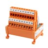 Phoenix Contact 20-Contact Male Interface Module Flat Ribbon Cable Connector DIN Rail Mount 1A 125V AC 665-9664