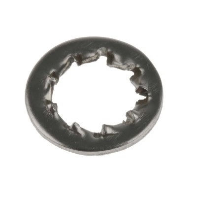 RS PRO Stainless Steel Plain Internal Tooth Shakeproof Washer, M6, 11mm OD, 0.7mm Thickness, DIN 6798J 665-7306