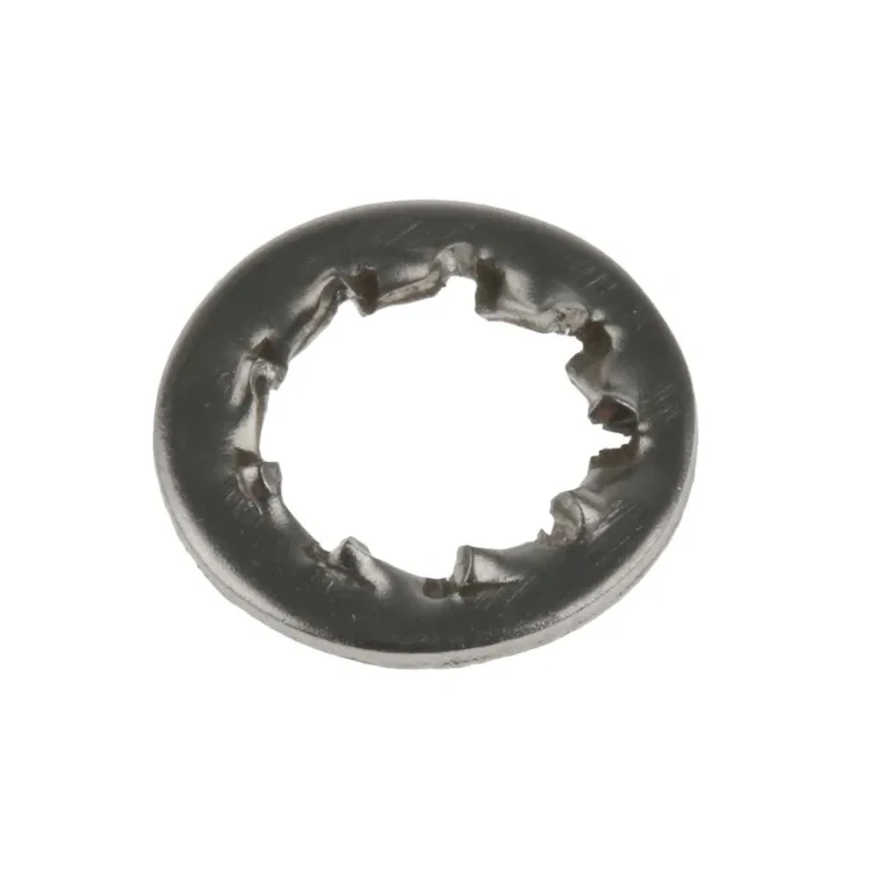 RS PRO Stainless Steel Plain Internal Tooth Shakeproof Washer, M6, 11mm OD, 0.7mm Thickness, DIN 6798J 665-7306