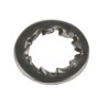 RS PRO Stainless Steel Plain Internal Tooth Shakeproof Washer, M6, 11mm OD, 0.7mm Thickness, DIN 6798J 665-7306
