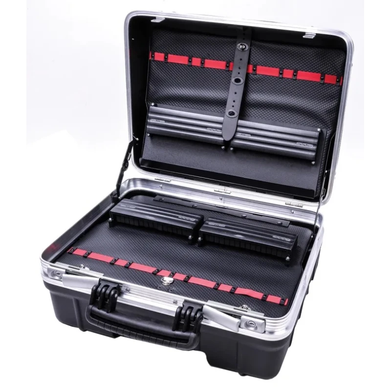 GT Line 2 Drawer Plastic Tool Case Wheeled 255 mm x 465 mm x 352 mm ATOMIK WH PSS
