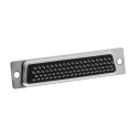 HARTING D-Sub 78 Way Straight High Density Cable D-Sub Connector 2.42 mm Pitch 1000V 2A Steel Housing 09565004715050