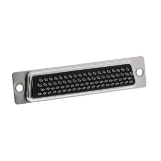 HARTING D-Sub 78 Way Straight High Density Cable D-Sub Connector 2.42 mm Pitch 1000V 2A Steel Housing 09565004715050