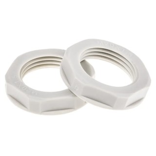 Legrand Grey Fibreglass Reinforced Polyamide Cable Gland Locknut, M20 Thread, IP55 386883