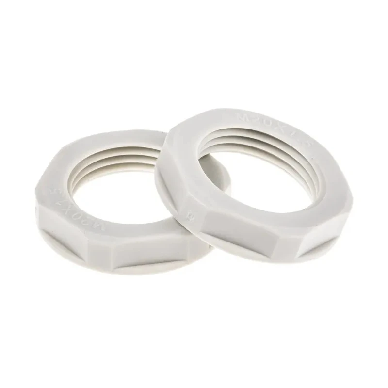 Legrand Grey Fibreglass Reinforced Polyamide Cable Gland Locknut, M20 Thread, IP55 386883