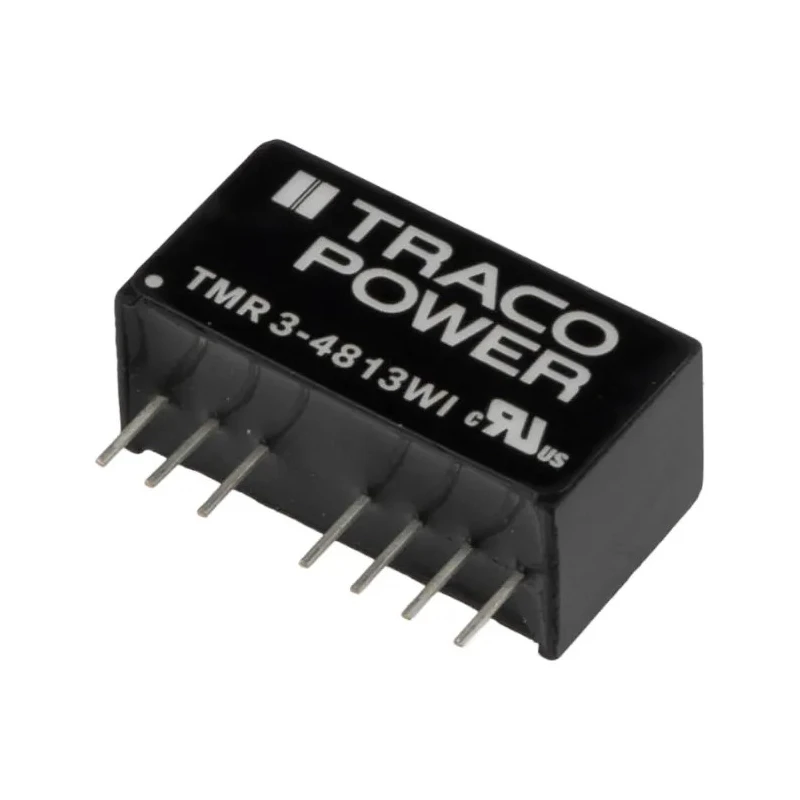 TRACOPOWER Regulated Isolated 3W DC/DC Converter 15V DC 200mA PCB Mount TMR 3-4813WI