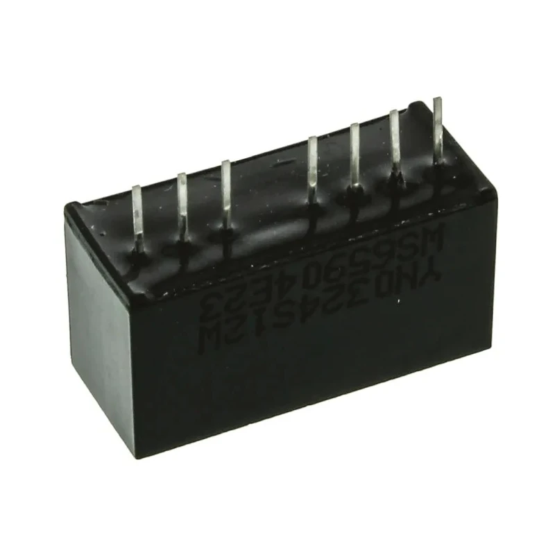 TRACOPOWER DC/DC Converter 12V dc 250 mA 3W PCB Mount 7-Pin SIP Package TMR 3-2412WI