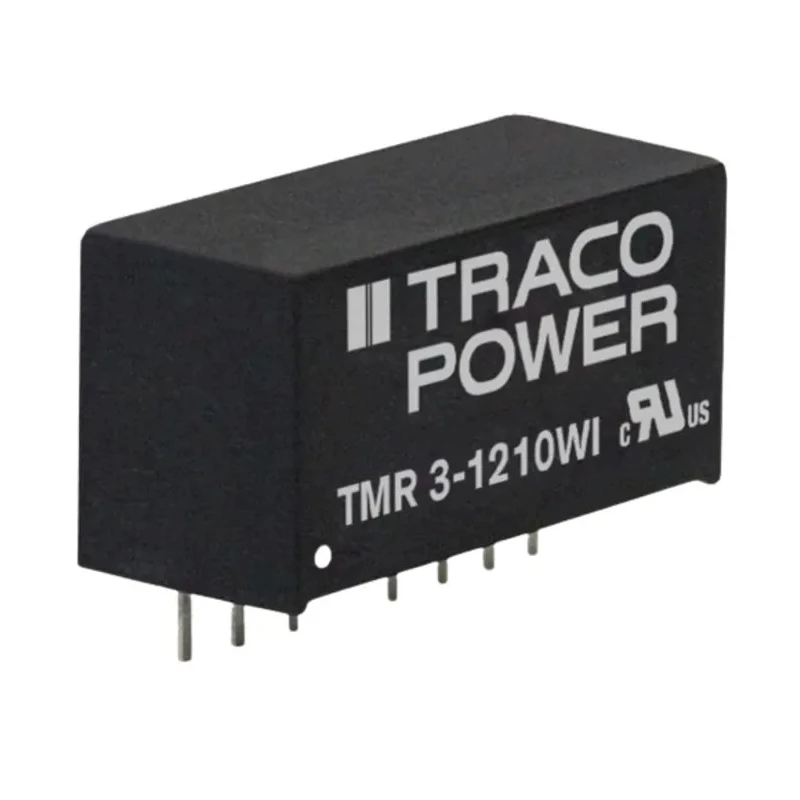 TRACOPOWER DC/DC Converter 12V dc 250 mA 3W PCB Mount 7-Pin SIP Package TMR 3-2412WI
