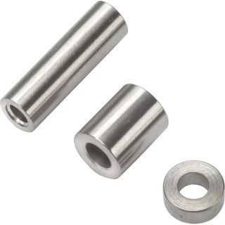 Wurth Elektronik Brass Round Spacer Bore Diameter 4.3mm Diameter 8mm Height 10mm 963100174