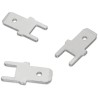 Wurth Elektronik Silver Uninsulated Male Spade Connector, Solder Termination, 4.8 mm Tab Size 7471212